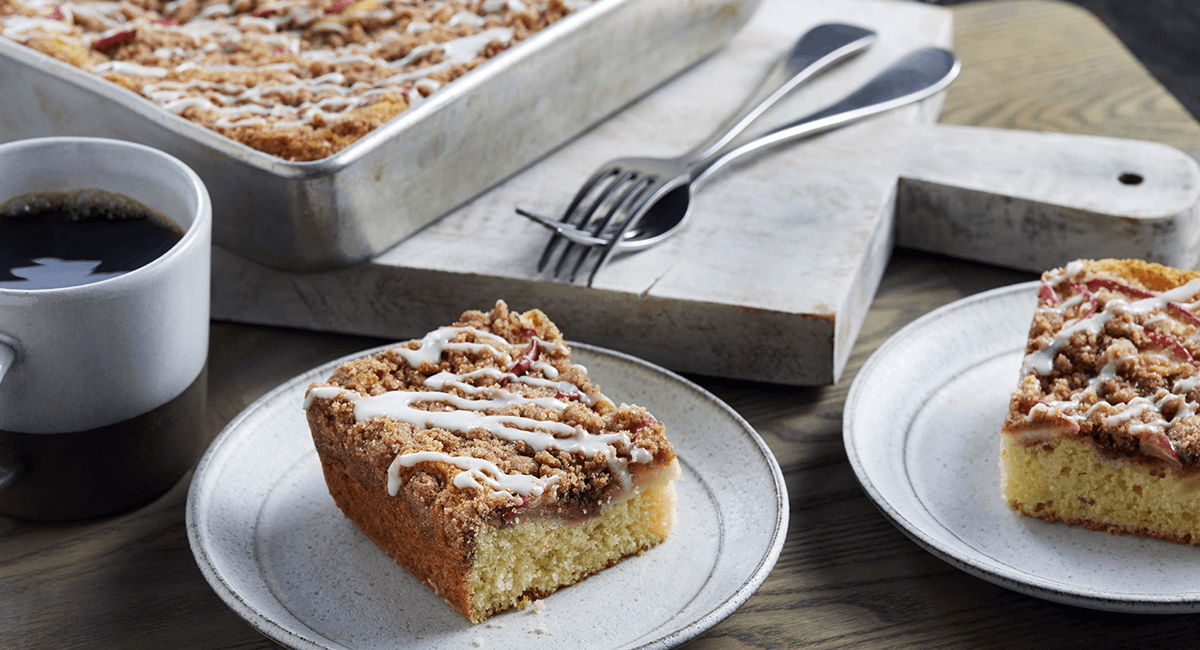 Apple Coffee Cake with Streusel Topping