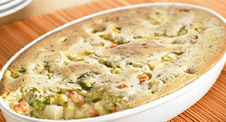 Chicken Pot Pie Casserole