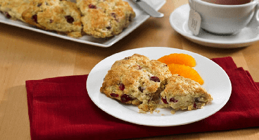 Cranberry Orange Scones | Pearl Milling Company