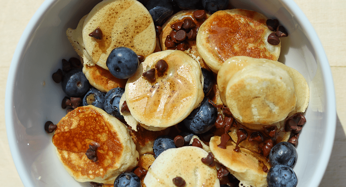 Mini Banana Pancakes